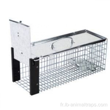 Metal Humane Live Bait Vermin Cage Rodent